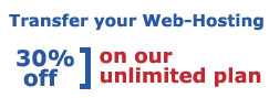 shift to our unlimited hosting on linux server