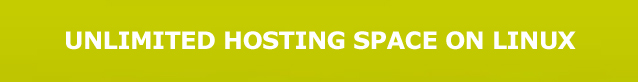 Unlimited Hosting Space at Just Rs. 3,000/-